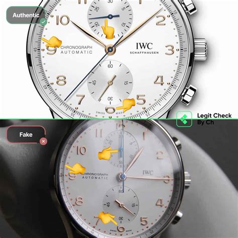 iwc how to spot a fake|authenticity check for iwc.